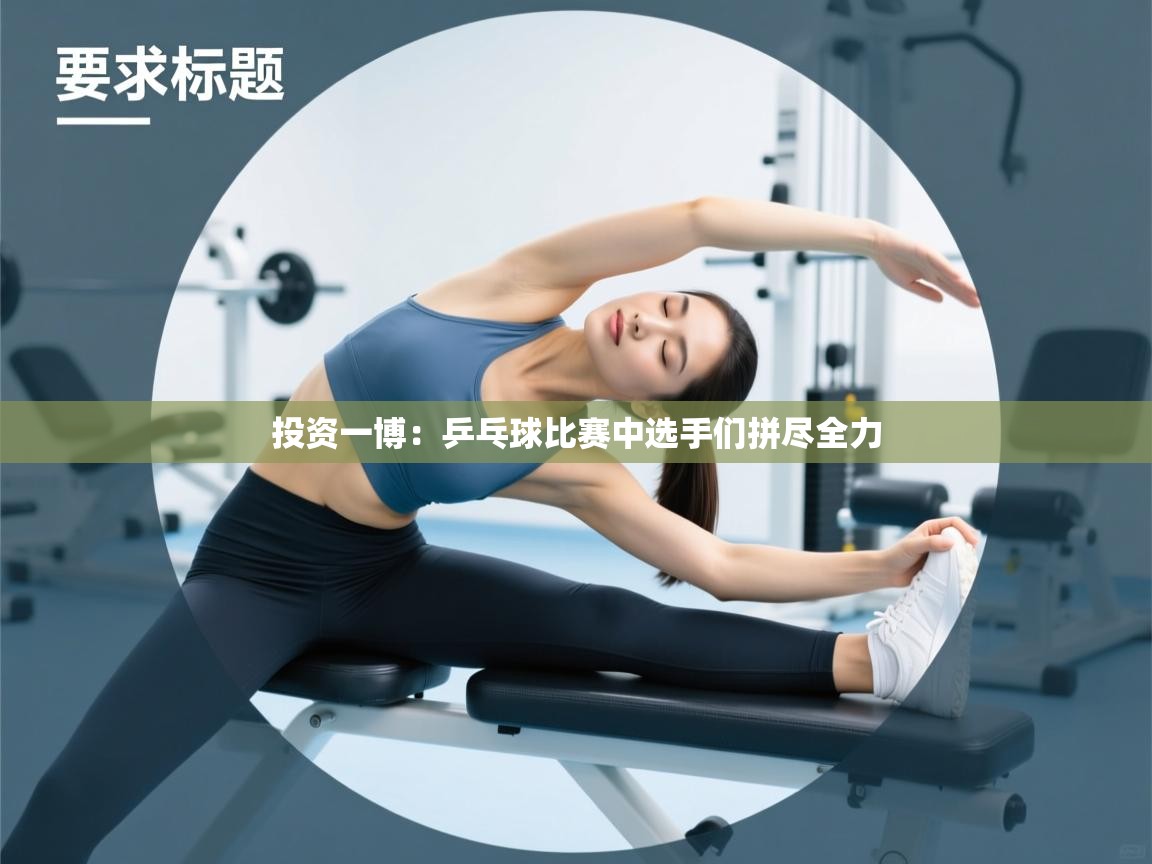 投资一博：乒乓球比赛中选手们拼尽全力  第2张